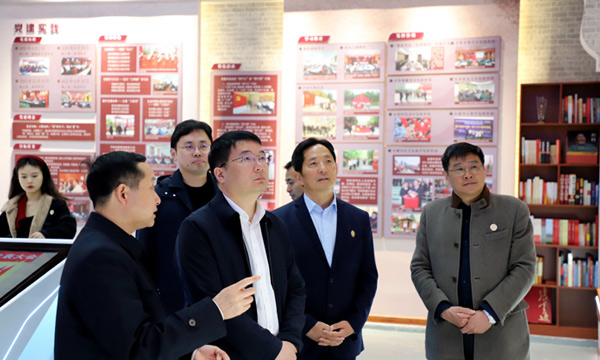 团省委书记陈明生赴kaiyun登录中国入口登录调研团学工作