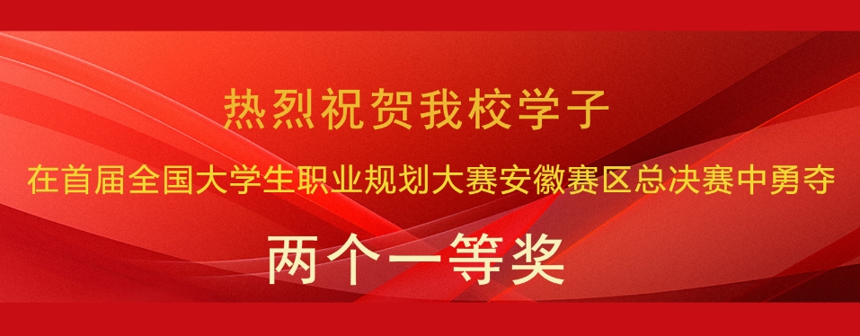 kaiyun在首届全国大学生职业规划大赛安徽赛区总决赛中勇创佳绩